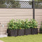 vidaXL - Tuinplanten - met - Water - Irrigatiesysteem - - - 4 - stuks - Bruin