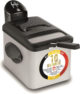 Frifri 1905 DuoFil - Frituurpan - 3.5 liter - 3200 Watt - Koude zone - Koolstof geur- & vetfilter