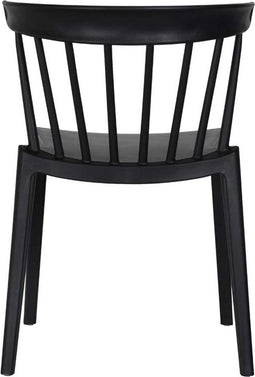 Windson Stapelstoel Zwart - SET VAN 4