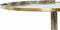 Bijzettafel DKD Home Decor Bruin Aluminium Marmer (51 x 51 x 51 cm)