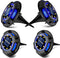 Solar Lights voor Buiten - Zeer sterke Solar Floor Light - Pack van 4 - LED - Tuin decoratie - IP65 Waterproof - LED Lichten - Warm Wit en blauw Floor Light