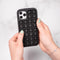 iMoshion Hoesje Geschikt voor iPhone SE (2022) / SE (2020) / 8 / 7 Hoesje Siliconen - iMoshion Pop It Fidget Toy - Pop It hoesje - Zwart