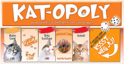 Opoly Katopoly - Gezelschapsspel - Humoristisch vastgoedspel met katten