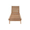 Solstol DKD Home Decor Bruin Met wieltjes Teakboom (200 x 65 x 36 cm)