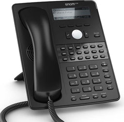 Snom D725 - VoIP telefoon - 18 programmeerbare toetsen - zwart