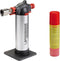 Rothenberger Gasbrander - Crème brûlée brander - Piëzo-ontsteking - Zwart Rood Zilver
