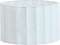 Light & Living Disli - Cilinder lampenkap - Golvend patroon - Wit - Ø40cm