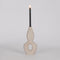 Mica Decorations Dago Kandelaar - L17 x B8 x H35 cm - Wit