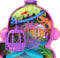 Polly Pocket Moederaap en Baby - Speelfigurenset - 2-in-1 speelset met 2 minipoppen en 12 accessoires