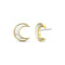 TI SENTO Dames Oorbellen - 925 zilver - Parelmoer - 7935MW