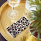 iMoshion Hoesje Geschikt voor Samsung Galaxy A12 Hoesje Siliconen - iMoshion Design hoesje - Goud / Zwart / Golden Leopard