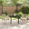 vidaXL - Tuinstoelen - 2 - stuks - met - kussens - in - beige - poly - rattan