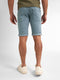 Petrol Industries - Heren Jackson Gekleurde Denim Short Coconut - Blauw - Maat S