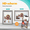 Pora&Co - Digitale fotolijst - WiFi met Frameo App - 10.1 inch HD IPS Display - Zilver/Wit