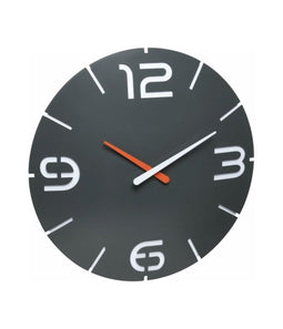 TFA Dostmann 60.3536.10 Wandklok Zendergestuurd 35 cm x 3.5 cm Antraciet