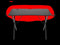 Genesis Holm 200 Carbon Gaming Bureau met RGB LED Verlichting en USB hub - 60 x 113 cm