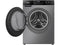 Everglades EVWM91412AG - Wasmachine - 9KG - A Klasse - Stoomfuncties/Allergie+ - Koolborstelloze Motor - Zeer Stil 72dB - Titanium Grijs
