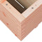 vidaXL - Plantenbak - 100x100x49,5 - cm - massief - douglashout