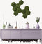 Hexagon wandtegel | Moswand | Licht groen | Zelfklevend | ↑21CM - 24CM