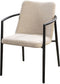 Yoi - Youkou dining chair alu black/flax beige