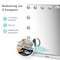 Mirlux Hollywood Spiegel 58x48CM - Make Up Spiegel - 10x Zoom - Dimbare LED Verlichting - Wit