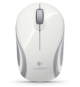 Logitech M187 - Draadloze Mini Mouse - 2.4GHz - Wit
