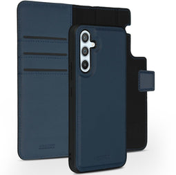 Accezz Galaxy A54 (5G) - Premium Leather 2 in 1 Wallet Bookcase - Uitneembare backcover - Donkerblauw