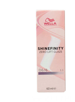 Permanente kleur Wella Shinefinity Nº 06/6 (60 ml)