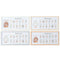 Fotolijsten Home ESPRIT Kristal Hout MDF 56,5 x 2 x 27,5 cm (4 Stuks)