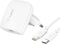 Belkin BOOST↑CHARGE™ 20 W USB-C - Power delivery wandlader + USB-C/Lightning-kabel - Wit