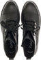 Gabor 801 - Veterboots - Oversized veters - Zwart - Maat 42