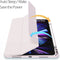 Dux Ducis - Tablet hoes geschikt voor Apple iPad Pro 2021 (11 inch) - Toby Series - Tri-Fold Book Case - Roze