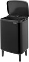 Brabantia Bo Hi Prullenbak - 12 liter - Ruimtebesparend - Matt Black