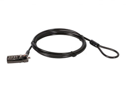 Conceptronic CUSTODIO01BN - Combinatieslot Nano 1,8 m - Laptop - Zwart