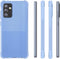 iMoshion Hoesje Geschikt voor Samsung Galaxy A72 Hoesje Siliconen - iMoshion Shockproof Case - Blauw