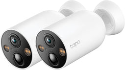 TP-Link Tapo C425 - Draadloze Beveiligingscamera - 2K QHD Nachtzicht - (2 stuks)