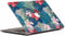 Lunso Geschikt voor MacBook Pro 15 inch (2016-2020) cover hoes - case - Tropical leaves red