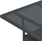Juskys Yoro - Tuintafel - Vierkant - 60 x 60 cm - Zwart
