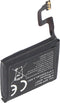 Batterij geschikt voor Apple Watch 4 40 mm, A2007, Li-Polymer, 3,81 V, 224 mAh, 0,9 Wh, ingebouwd, zonder gereedschap