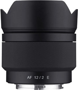Samyang AF 12 mm F2.0 (geschikt voor Fujifilm XF) zwart