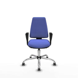 Piqueras y Crespo BFN056G - Bureaustoel - Verstelbare hoogte - Licht Blauw