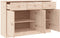 vidaXL - Dressoir - ALTA - 112x35x73 - cm - massief - grenenhout