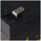 KungLong WP10-12SE - Accu - 12V 10Ah 151x65x112mm 6.3mm plug contacten
