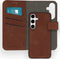 iMoshion Hoesje Geschikt voor Samsung Galaxy S24 Hoesje Met Pasjeshouder - iMoshion Uitneembare 2-in-1 Luxe Bookcase - Bruin