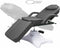 vidaXL - Massagetafel - 180x62x(86,5-118) - cm - grijs