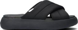 Toms Alpargata Mallow Crossover Slippers - Earthwise™ - Gerecycled materiaal - Zwart (39/40)