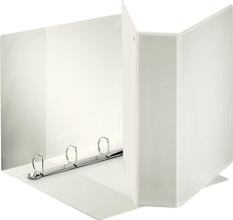 Esselte Panorama 4-rings Ringband - Rugbreedte van 77mm - Wit - 10 stuks