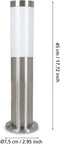 EGLO Helsinki - Sokkellamp Buiten - RVS - H 45 cm