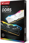 Team Group T-Force Delta RGB - RAM Geheugen 32 GB DDR5 CL38 6200 MHz - Zwart (2 stuks)