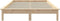 vidaXL - Bedframe - massief - grenenhout - 150x200 - cm